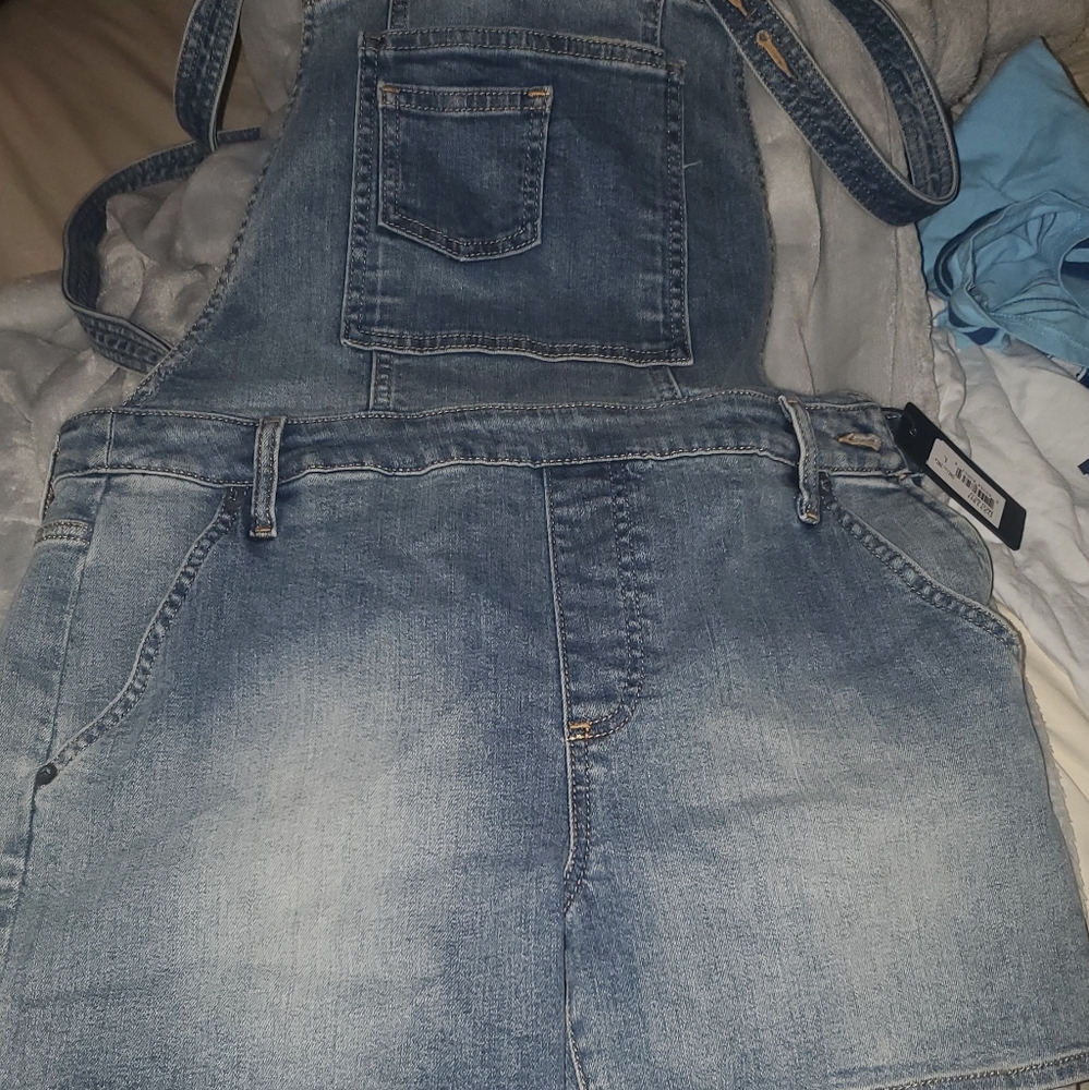 Overall Shorts